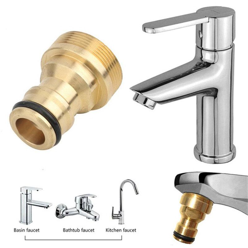 Multi-Fit Kitchen Faucet Adapter Metal Faucet Quick Connector Tube Fitting 23Mm Kitchen Faucet Mixer Hose Adaptor Pipe Joiner X