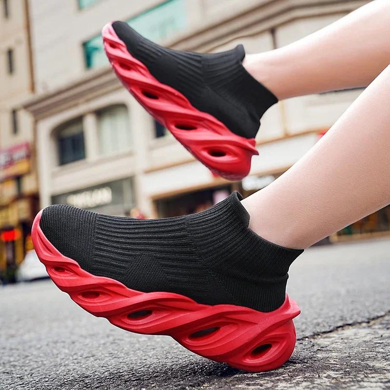 Herresko Sneakers Mannlig tenis Luksussko Herre fritidssko Trener Løp Pustende mote loafers Løpesko for menn