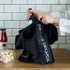 Dean Deluca Shopping Eco 43 x 37 x 14 cm & Bag, Black, Bag, Foldable, Lightweight, Compact,