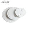 Round Deck Hatch Cover for Yacht Inspection - Marine Hardware