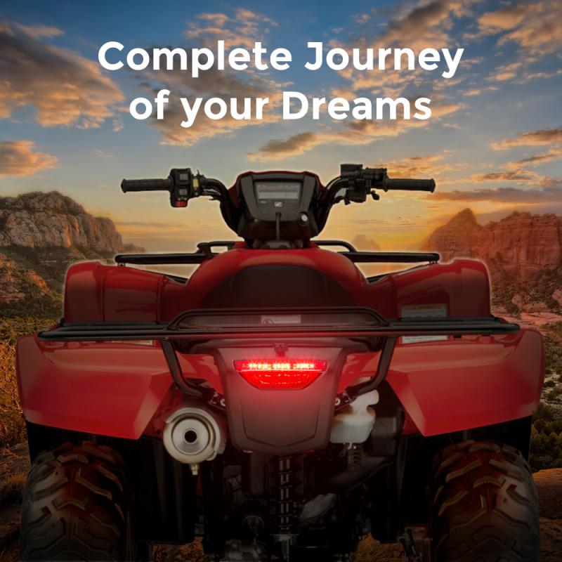 Red Brake Light for honda TRX500FE1 trx500fga rubicon gpscape