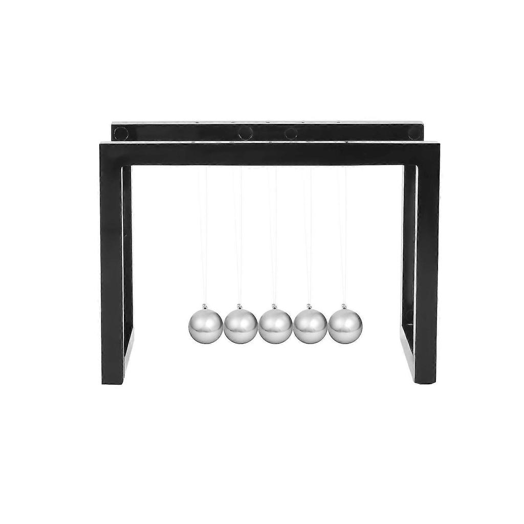 Kugeln Wiege Balancekugel Ornamente Heimdekoration Schreibtischdekoration Spielzeug Geschenk Schwarz