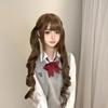 Charming Twin Tails Lolita Wig - 75cm Full Head Set for Girls