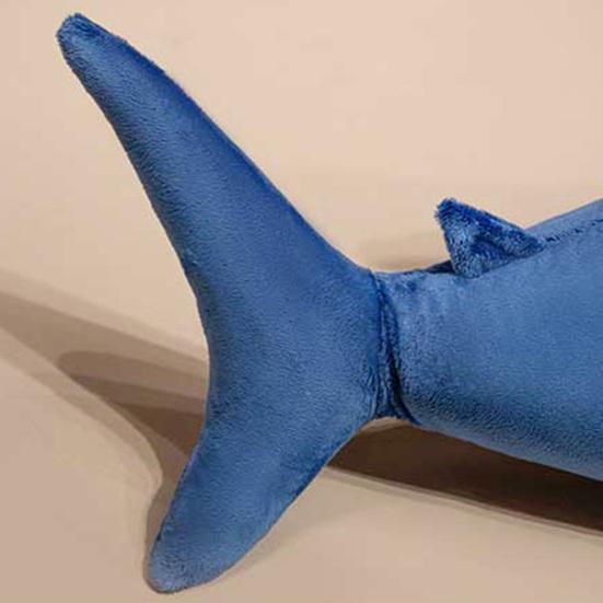 Giant Plush Shark Pillow 100cm Soft Fluffy Stuffed Animal for Cuddling & Sleeping Big Huggable Shark Toy for Kids Adults