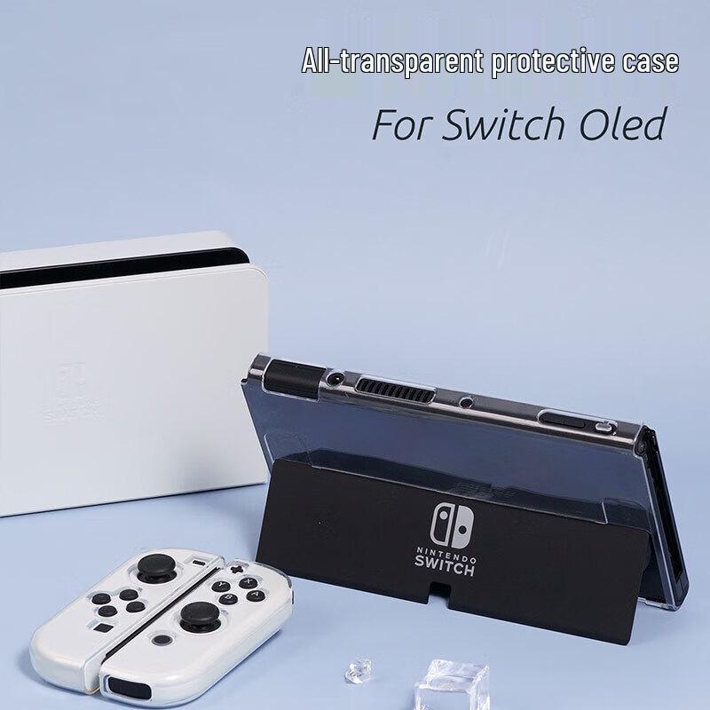 BIAZE Nintendo Switch OLED Transparent Hard Case