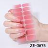 2025 Korean Gradient Glitter Cat Eye Nail Art Stickers - Waterproof