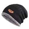 Autumn and Winter Hats and Scarves for Men and Women with The Same Style Two-piece Knitted Warm and Family Style Fashion Hats
