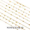 MamacitaSlay 316L Stainless Steel Zircon Flower Heart Stackable Necklace Party Waterproof Jewelry Women's Elegant Neck Jewelry