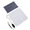 Solar Panel with Heated Blanket 50W Adjustable Gears Portable Monocrystalline Solar Panel for