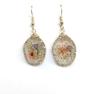 Natural Dried Flower Earrings: Fashionable Floral Accessories for Women