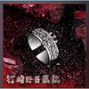 Adjustable Open Ring Men Women Copper Flower Leaf Geometric Design Vintage Rose Floral Jewelry Electroplated Finish