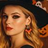 Spider Halloween Earrings Bat Pumpkin Dangle Earrings Cute Ghost Ear Studs  All Saints' Day