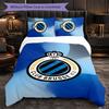 Club Brugge FC Themed Bedding 3Pcs Duvet Cover Set Decorative Bed Linen For Teen Room Home Decoration
