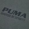 Puma Graphic Retro Crew Neck Short Sleeve T-Shirt Unisex tops Mist-Gray 696371-79