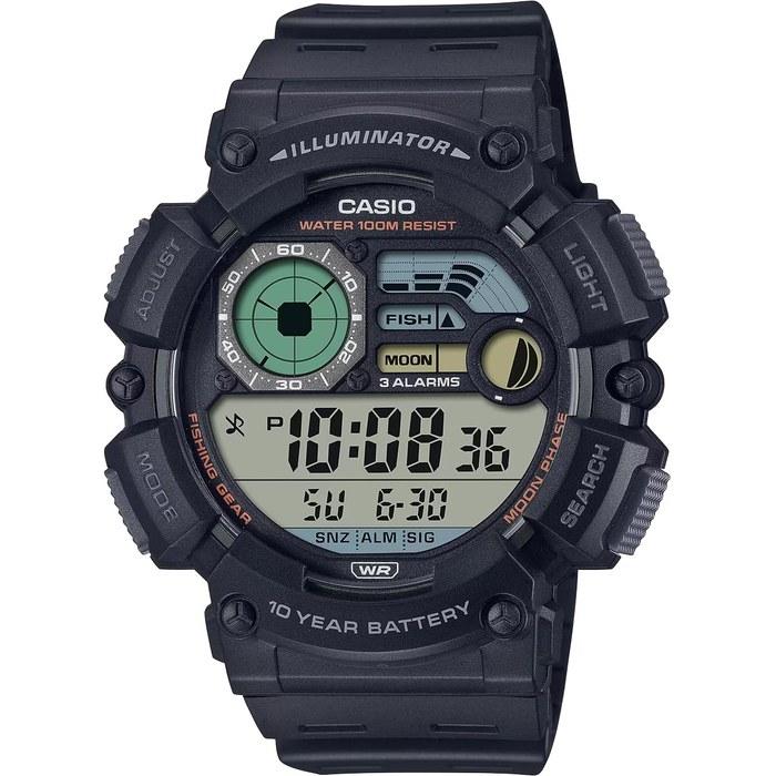 Casio WS-1500H-1AV Digital Men's Watch - Black