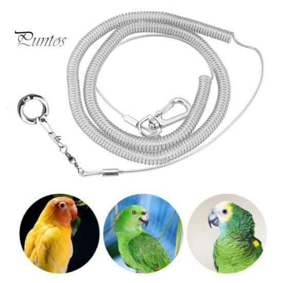 Bird Traction Rope Parrot Leash Easy To Use Stretchable Wear-resistant Elastic Detachable Towing Harness Lightweight Flying Training for Walk Pets