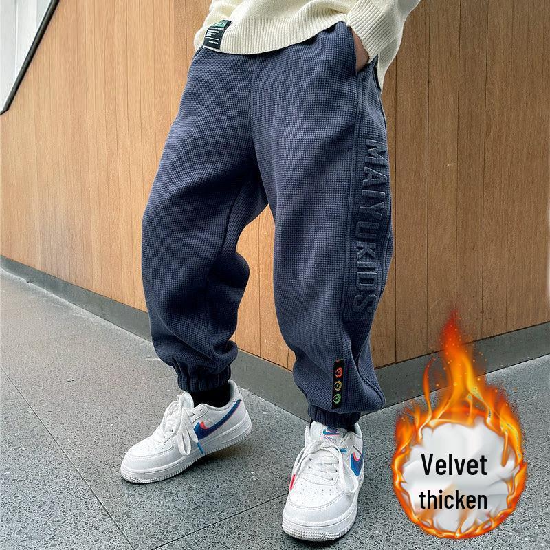 

Детские утепленные гаремные брюки с флисовой подкладкой для осени и зимы 170 cm