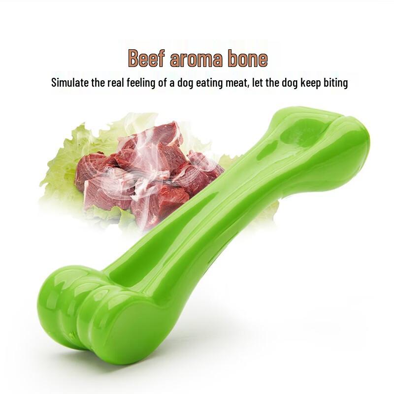 EETOYS Durable Bean Bone Dog Chew Toy