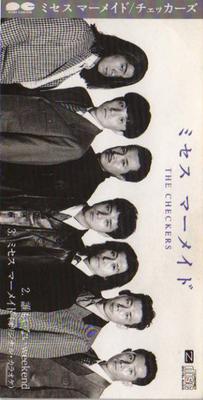 CD CHECKERS, IKUYA FUJII; THE CHECKERS - Mrs Mermaid PCDA00225 Pony Canyon 1991 Japan Japanese Pop/Rock Used