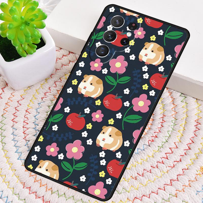 Guinea Pig Hamster Collage Silicone Phone Case For Samsung Galaxy note 10 pro S26 S25 S24 S23 S22 S21 Plus S25Ultra Capa Cover