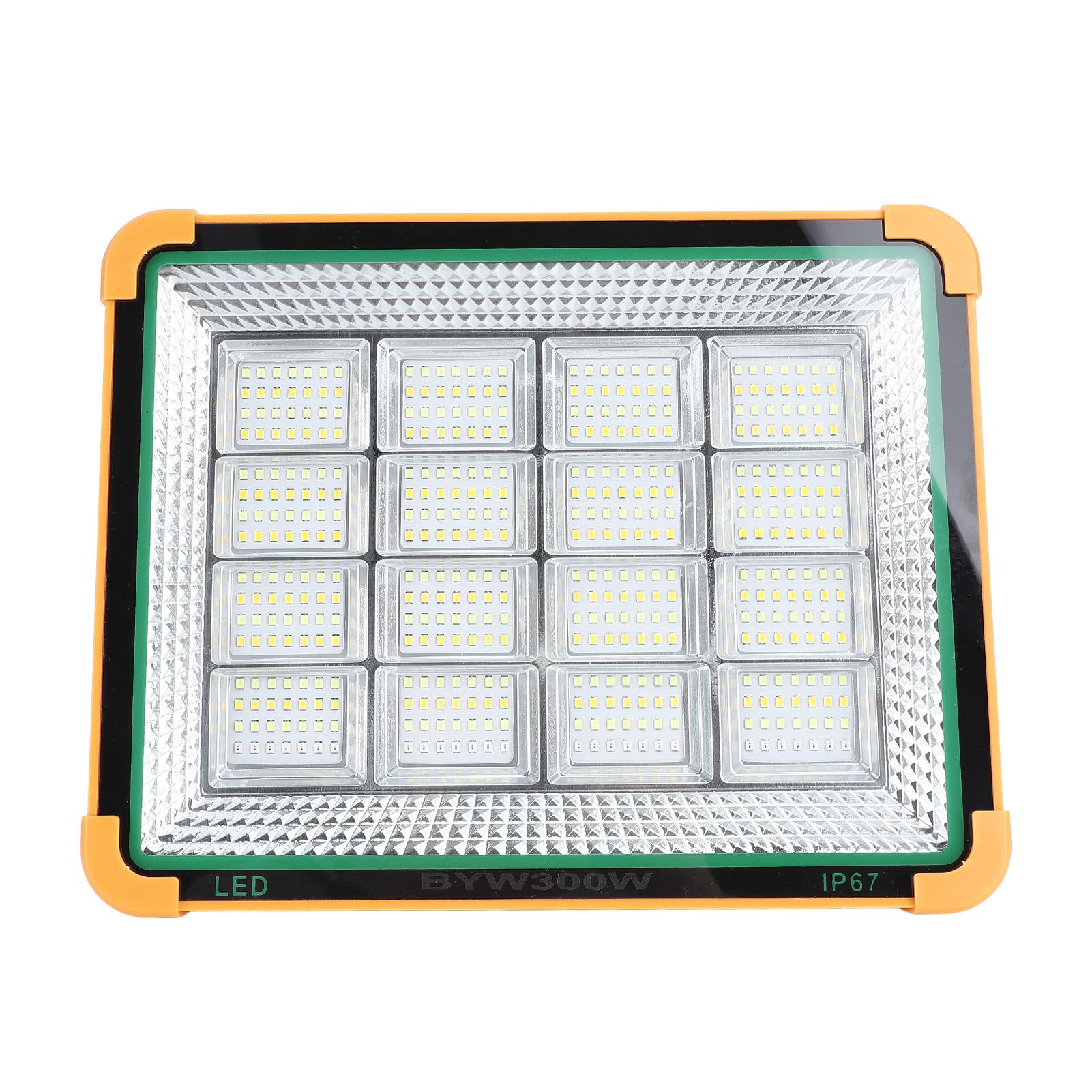 

Портативный солнечный рабочий свет 4 режима 300 Вт 25000 лм аккумулятор 10000 мАч перезаряжаемый IP65 светодиодный рабочий свет