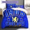 The Blues logo  Pattern Bedding Quilt Set Quilt Cover Pillowcase Home Decoration Birthday Gift (1 * duvet cover + 2 * pillowcase, without core)