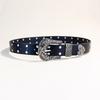Retro Rivet Women'S Belt Faux Leather With Casual Pants Jeans Women'S Punk Belt