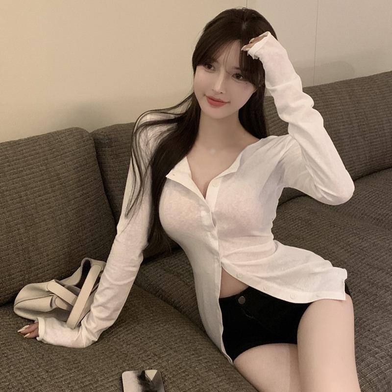 

Женский кардиган Защита от солнца Универсальный Дышащий Однобортный One Size