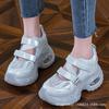 Inner height increase 1 new breathable dad shoes thick-soled mesh small sports and leisure shoes A