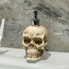 Europejski styl Żywiczny Kształt Czaszki Butelka Łazienkowa Dozownik Mydła Łazienkowego Domowa Butelka na Środek do Dezynfekcji Rąk Butelka do Przechowywania Żelu pod Prysznic