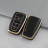 Toyota Crown Corolla Camry Sedan Gold TPU Soft Key Cover for Women