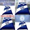 Chelsea Football Fan Gift Duvet Cover Set With Soft Polyester For Double Bed Bedroom Decor