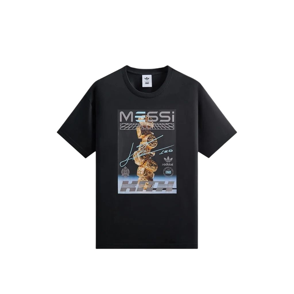 Kith x Messi For Adidas Graphic Tee Black Men Tops ADKU4271