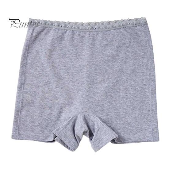 

Женские менструальные трусы с двухслойной защитой, средней талией, кружевной отделкой, облегающие, высокоэластичные, защитные трусы, герметичные, менструальные трусы, повседневная одежда XS светло-серый