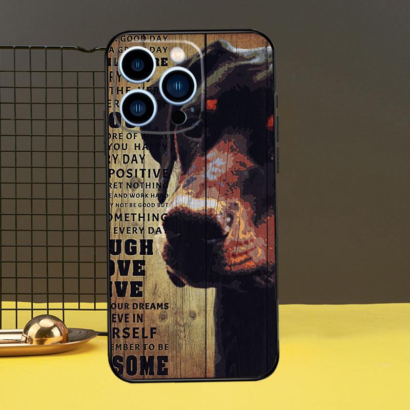 

Doberman Dog Phone Case For iPhone 11 12 13 14 16 15 Pro Max Mini 7 8 Plus X XR XS Max Cover iPhone 11 Pro