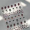 Fruit Party Nail Art Sticker Pineapple Pitaya Kiwi Fruit Apple Watermelon Strawberry Orange Pomegranate Peach Fig Manicure Decal