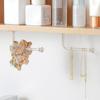 Headband hair rope organizer hanger, jewelry storage rack, no punching adhesive hanger, rubber band finishing hook