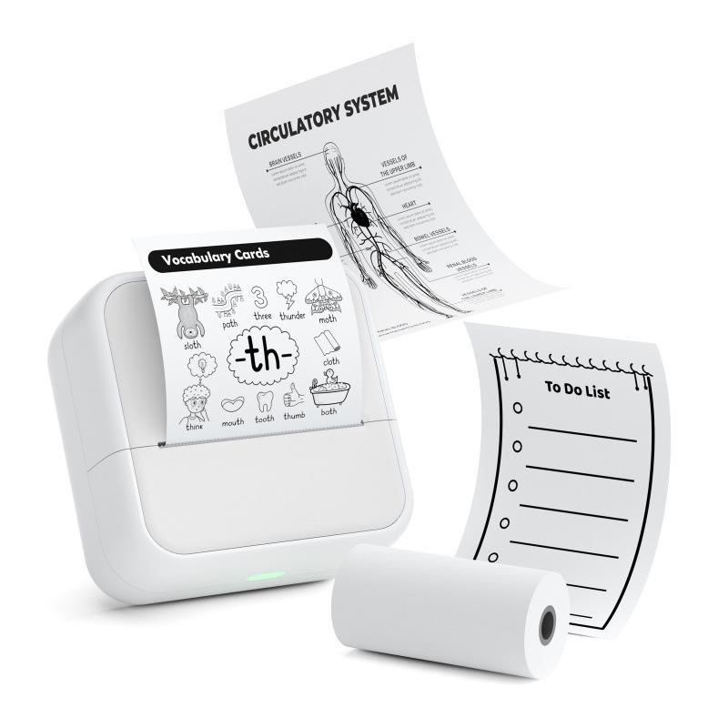

Cross-Border Thermal Label & Pocket Photo Printer with Bluetooth