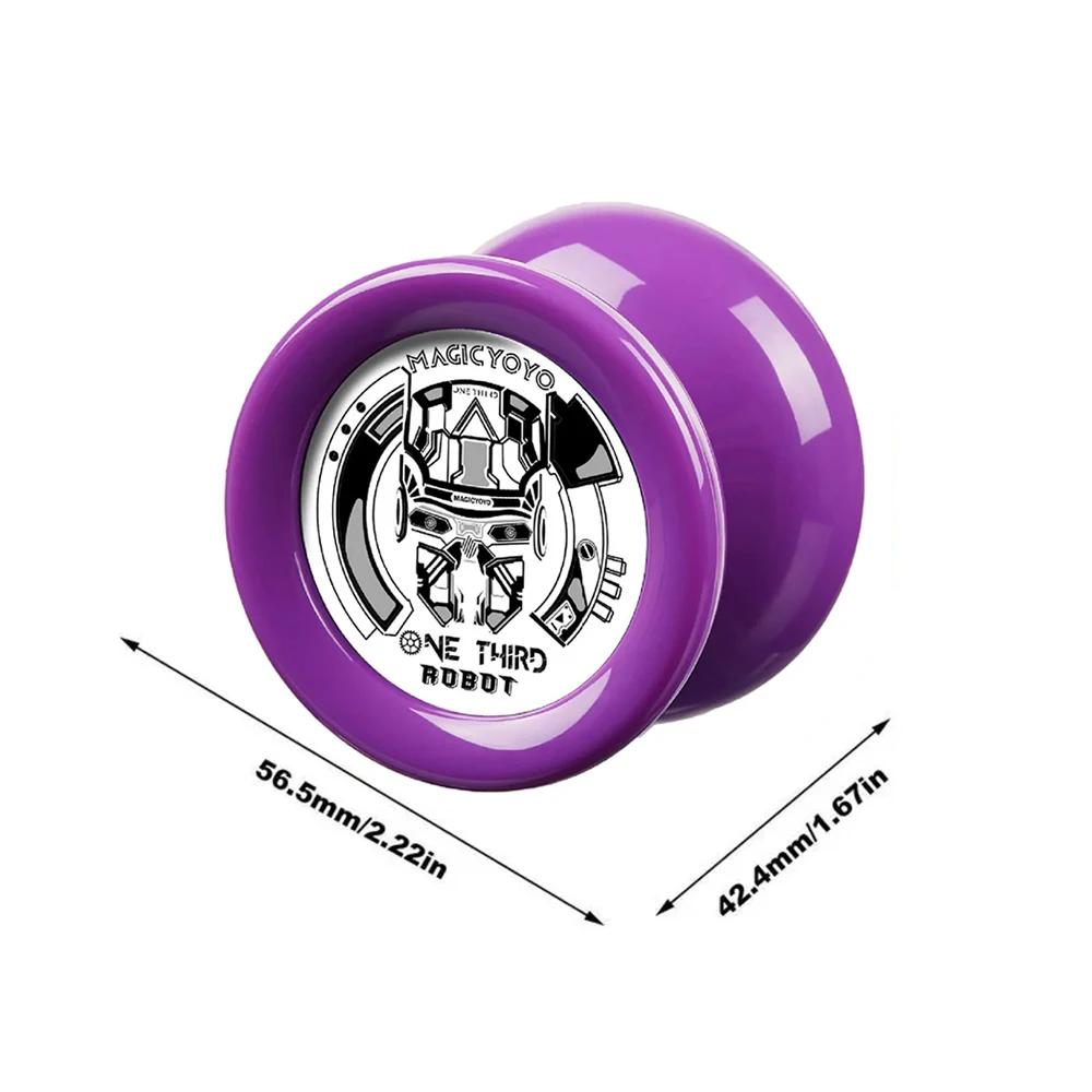 Yoyo reattivo 2A Yo-Yo Ball Giocattoli per principianti Yoyo Giocattoli divertenti per bambini Yoyo magico Yoyo ad alta velocità Giocattoli per giocoleria Yo-yo per ragazze e ragazzi