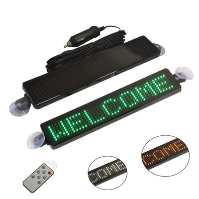 DC 12V LED Fernbedienung Auto Schild Programmierbare Laufschrift Nachrichtenschild