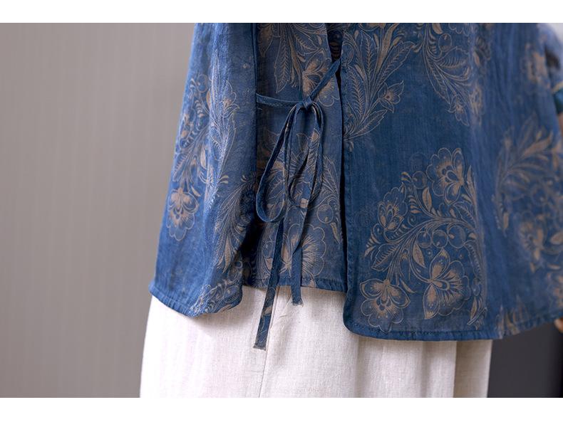 Women's 2025 Summer Ramie Suit: Retro Two-Piece Set with Wide-Leg Pants and Top