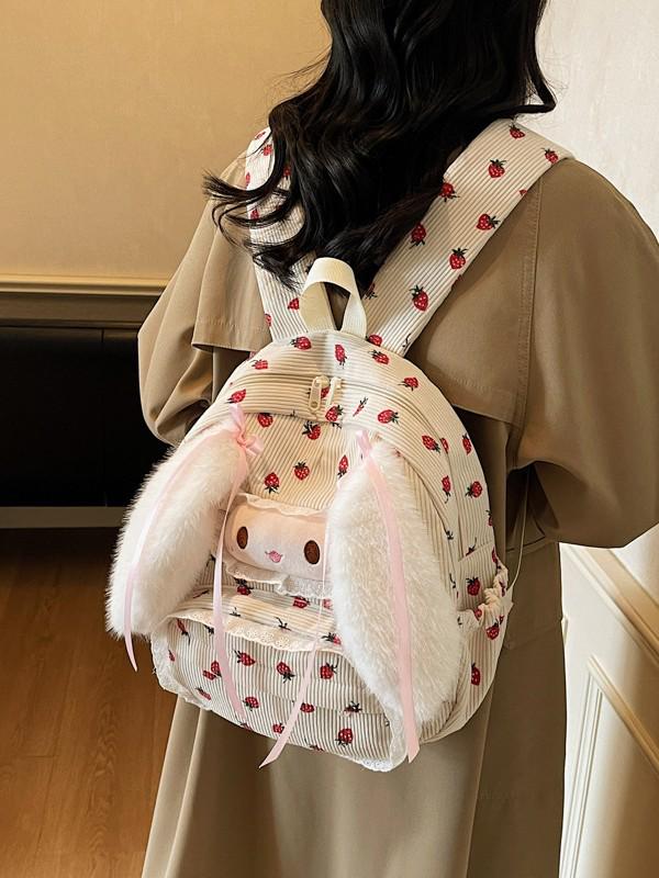 Girls' Lightweight Double Shoulder Backpack for School and Travel