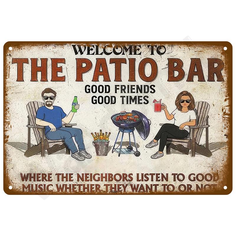 Bedroom Man Cave Bar Tin Signs Home Wall Metal Signs Vintage Decorations Items Aesthetic Room Decor Art Luxury Posters Retro Pub