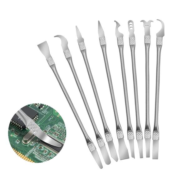 8Pcs Electronics Repair Tool Set Pry Tool Kit for CPU Motherboard Glue Removal Phone Tablet Repair