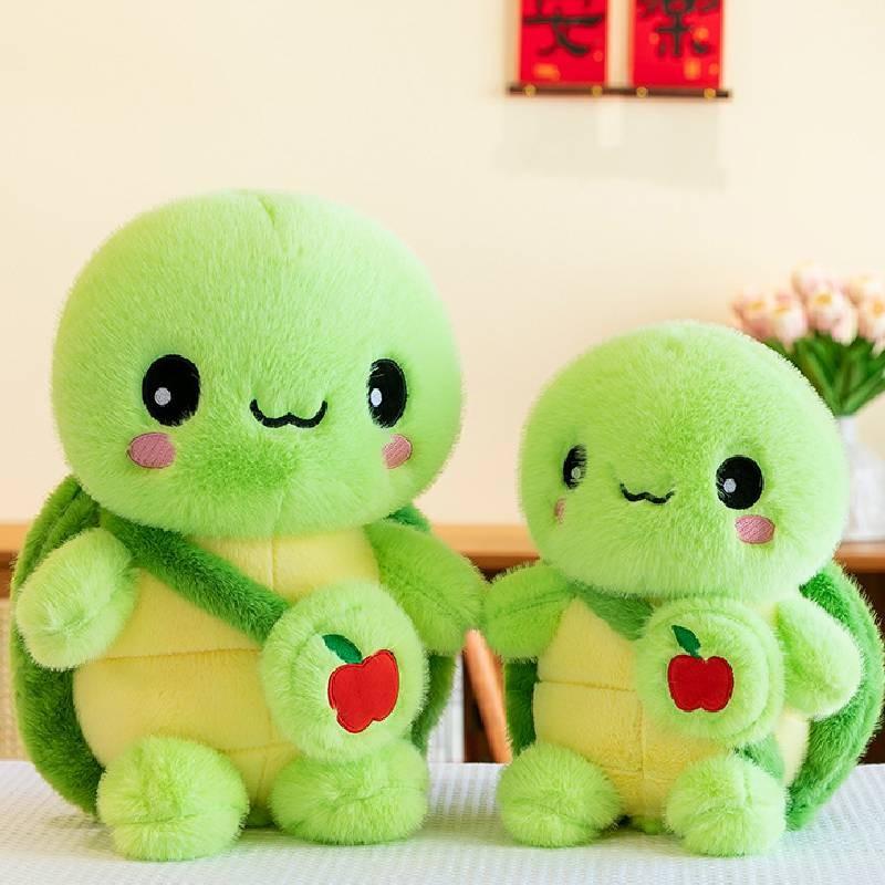 Tortoise Plush Toys Satchel Fill Doll Cartoon Animals Xmas Gifts Toys