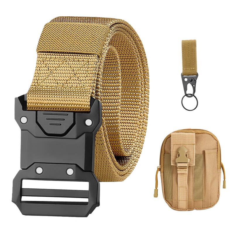 Мужской уличный нейлоновый ремень с поясной сумкой 125*5cm