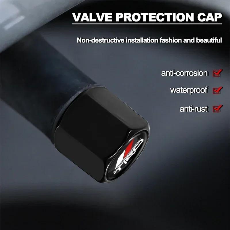 Car Badge Keychain Keyring With Tire Valve Cap Car Accessories For Toyota TRD Logo RAV4 Levin Reiz Corolla Chr Avensis Yaris