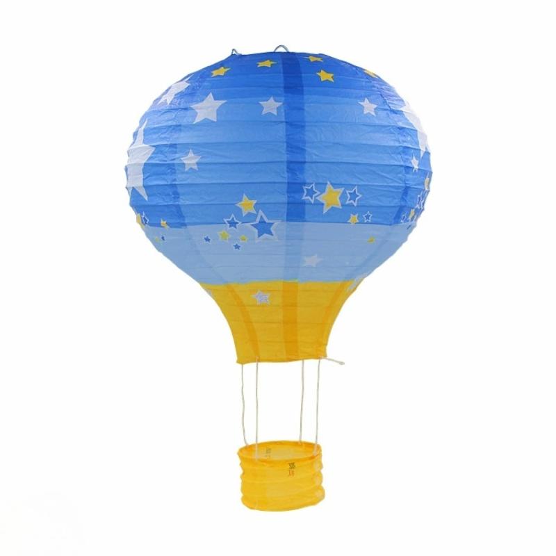 New 12inch Hot Air Balloon Paper Lantern Chinese Hanging Lantern Lamp Birthday Party Wedding Decor Lanterns Baby Showers