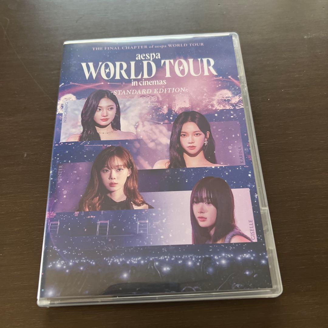 

[USED] aespa WORLD TOUR in cinemas DVD