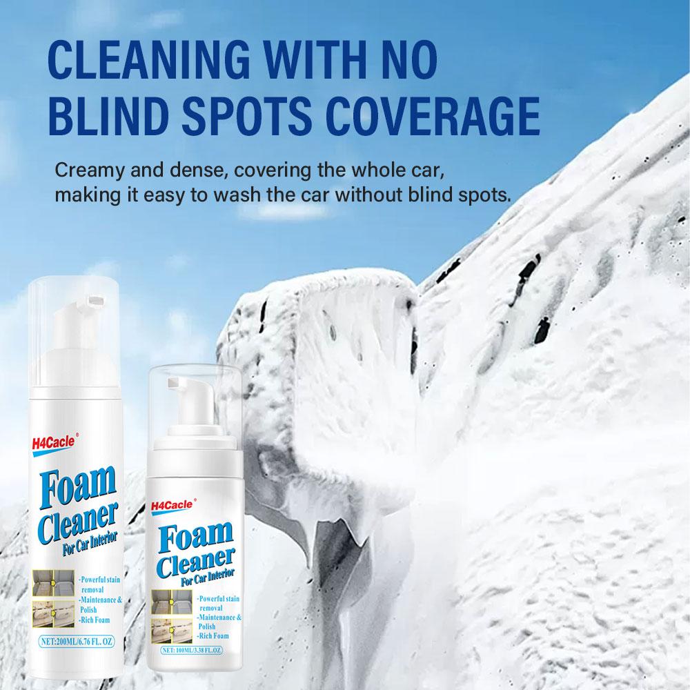 H4Cacle Multi-Purpose Foam Cleaner Car Interior Wash Maintenance for Auto Home Use Renovation Maintenance Agent